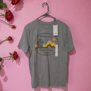 Goodfellow & Co Gray‎ Smokey Bear Graphic Tee